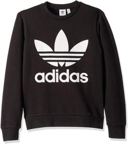 img 4 attached to Оригинальный джемпер "Трилистник" Unisex-Child от adidas Originals