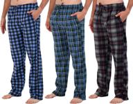 versatile and cozy: men's clothing and sleep & lounge lightweight fleece bottoms with convenient pockets logo