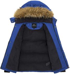 img 2 attached to 🧥 FARVALUE Winter Repellent Quilted Boys' Clothing: Enhancing Jackets & Coats with Removable Features