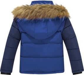 img 3 attached to 🧥 FARVALUE Winter Repellent Quilted Boys' Clothing: Enhancing Jackets & Coats with Removable Features