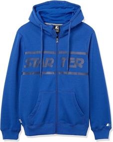 img 1 attached to 👕 Exclusive XXL Men's Clothing and Active Starter Zip-Up Hoodie