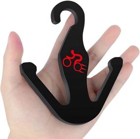 img 1 attached to Metal Shoe Hangers – 2 Pack Shoe Holder with Double Hooks for Peloton Bike/Bike+ Accessories