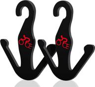 metal shoe hangers – 2 pack shoe holder with double hooks for peloton bike/bike+ accessories логотип