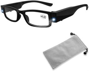 img 4 attached to Readers Magnifying Magnifier Eyeglasses Nighttime Vision Care and Reading Glasses