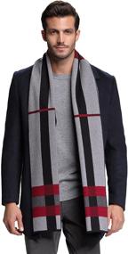 img 2 attached to 🧣 RIONA Australian Cashmere Knitted Gentleman: Luxurious Style and Unrivaled Comfort