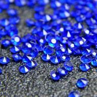 💎 h.y.m 10000 pcs/lot 4.5mm blue scatter table crystals - perfect for party decorations, wedding vases, and costume stage props логотип