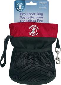 img 2 attached to COA Pro Treat Bag: Stylish Black/Red Pouch for Dog Training & Rewards