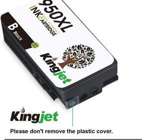 img 1 attached to Kingjet Ink Cartridge Replacement for HP 950 950XL 951 951XL - 8 Pack, Compatible 💡 with Officejet Pro 8600 8610 8100 8620 8630 8100 8625 8615 8660 8640 276dw 251DW 271DW Printers