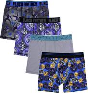 marvel avengers athletic boxer blkpanthermulti logo