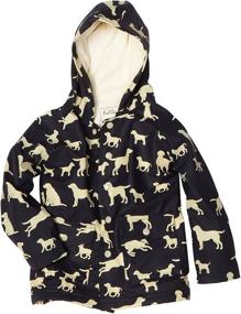 img 1 attached to 🧥 Hatley Little Boys' Blue Labs Rain Coat: Adorable & Waterproof Outerwear for Boys