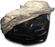 🚗 stormshield custom fit c7 2014-2019 chevy corvette stingray z51 z06 grand sport car cover: premium, heavy duty & all weatherproof logo