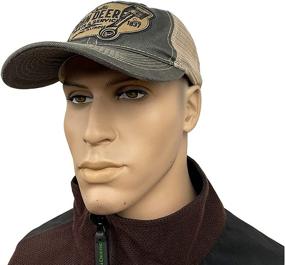 img 3 attached to John Deere Men's Standard Baseball Cap, Oxford, One Size