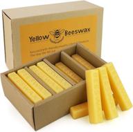 versatile yellow beeswax: perfect for candle making and cosmetic crafting logo