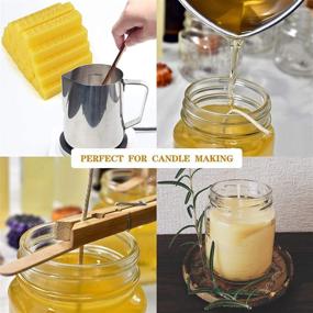 img 1 attached to Versatile Yellow Beeswax: Perfect for Candle Making and Cosmetic Crafting