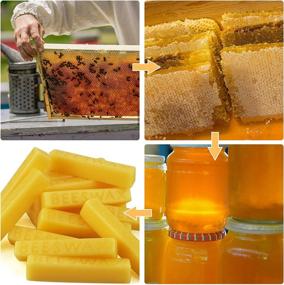 img 2 attached to Versatile Yellow Beeswax: Perfect for Candle Making and Cosmetic Crafting