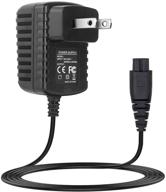 🔌 replacement power cord charger for remington shaver hc4250 hc5870 pf7500 pf7600, compatible with remington razor pg6170 pg6250, 4.5ft extended charging cord for pf7600 f8 series xr1400 pr1240 logo