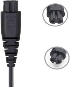 img 3 attached to 🔌 Replacement Power Cord Charger for Remington Shaver HC4250 HC5870 PF7500 PF7600, Compatible with Remington Razor PG6170 PG6250, 4.5ft Extended Charging Cord for PF7600 F8 Series XR1400 PR1240