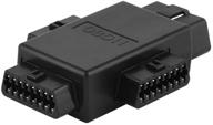 ikkegol карманный кабель-сплиттер obd2 obdii 16 pin (мужской) на 3 женских разъема: эффективный диагностический адаптер с расширенной функциональностью логотип