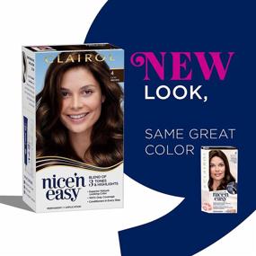 img 1 attached to 🏻 Крем для волос Clairol Nice 'N Easy 6W Светлый бурый с оттенком мокко - набор из 3 шт (дизайн упаковки может отличаться)