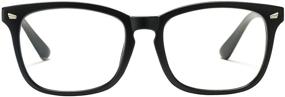 img 4 attached to 👓 Pro Acme Square Computer Eyewear - Blue Light Blocking Glasses for Women and Men