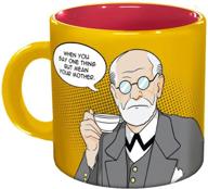 🧠 the freudian sips coffee mug repression: unleash your subconscious with every sip logo