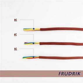 img 1 attached to 🔌 FRUDRIK Thermostat Wire - Copper Circuit Industrial Electrical