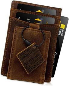 img 4 attached to 💼 FIDELO Minimalist Magnetic Money Wallets: Men's Accessories for Optimal SEO