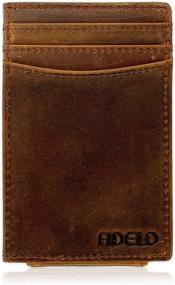 img 3 attached to 💼 FIDELO Minimalist Magnetic Money Wallets: Men's Accessories for Optimal SEO