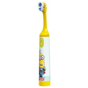 img 1 attached to 🦷 Colgate Kids Minions Power Toothbrush: Assorted Colors for Effective Oral Care