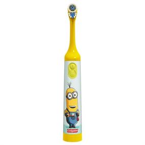 img 2 attached to 🦷 Colgate Kids Minions Power Toothbrush: Assorted Colors for Effective Oral Care