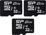 📸 увеличьте объем памяти: silicon power elite 32gb microsdhc 3-pack microsd карта с адаптером логотип