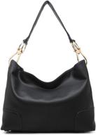 👜 dasein women's shoulder handbag with hardware closure – handbags & wallets logo