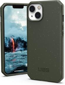 img 4 attached to 🌿 UAG Ultra Slim Outback Biodegradable iPhone 13 Case [6.1-inch Screen] - 100% Compostable, Eco-Friendly, Olive