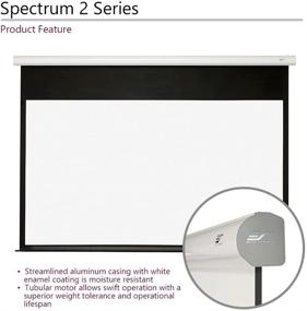 img 2 attached to 📽️ Elite Screens Spectrum2 100-inch 16:9 Electric Motorized Drop Down Projector Screen - SPM100H-E12: Review, Price, and Features