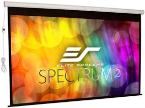 img 4 attached to 📽️ Elite Screens Spectrum2 100-inch 16:9 Electric Motorized Drop Down Projector Screen - SPM100H-E12: Review, Price, and Features