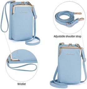 img 1 attached to Легкие женские сумочки через плечо: сумки-клатчи и кошельки для женщин для стильного удобства