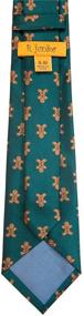 img 1 attached to 🎅 Retreez Christmas Gingerbread Man Woven Microfiber Boy's Tie - 8-10 years: Festive Fashion for Young Boys