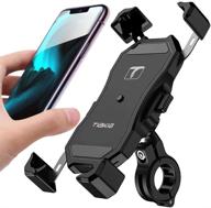 🚲 телефонный держатель для велосипеда tiakia 1s с быстрым креплением: вращающийся поддерживающий элемент на 360° для смартфонов с диагональю от 4,7" до 6,5 логотип