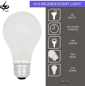 img 2 attached to 💡 Dysmio Lighting Durable Incandescent Bulb for Rough Service