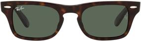 img 4 attached to 😎 Stylish Ray-Ban Rj9083s Burbank Junior Rectangular Sunglasses for Kids