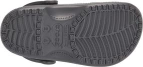 img 1 attached to Graphite Crocs Unisex Classic Clogs - Men's Shoes and Mules/Clogs