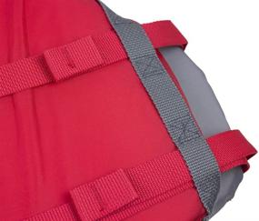 img 2 attached to 👕 Stohlquist Fit Youth/Adult (75-125 Lbs) PFD Life Jacket Vest - Coast Guard Approved, Soft Lightweight Buoyancy Foam, Fully Adjustable, Secure Buckle, Red & Gray
