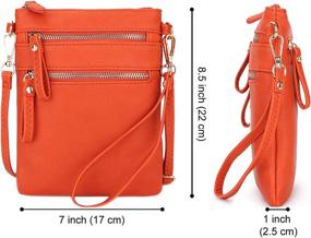 img 1 attached to Solene Organizer Detachable Crossbody Bag LE002 Women's Handbags & Wallets