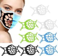 8pcs silicone mask bracket – enhance comfort and reusability logo