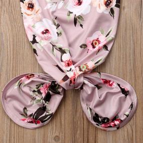 img 1 attached to 🌙 CozyCocoon Newborn Sleeping Swaddle Blanket Headband: A Must-Have for Your Kids' Home Store!