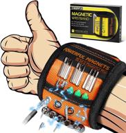 must-have magnetic wristband: perfect christmas stocking stuffers for men - dad's favorite magnet tool wristband, ideal birthday gift for him - cool gadgets for men, women, and husbands! logo