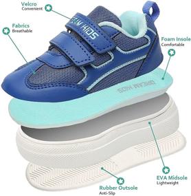 img 2 attached to Running Toddler Lightweight Comfortable Sneakers