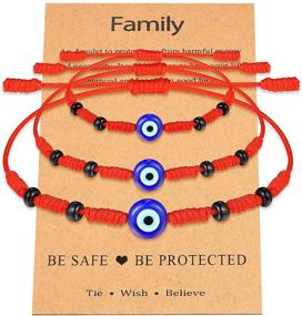 img 4 attached to Bracelet Family Kabbalah Bracelets Protection