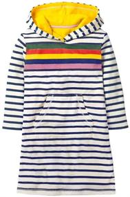 img 3 attached to HILEELANG Little Stripe Playwear Dresses