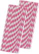 stripe paper straws inches outside household supplies and paper & plastic logo